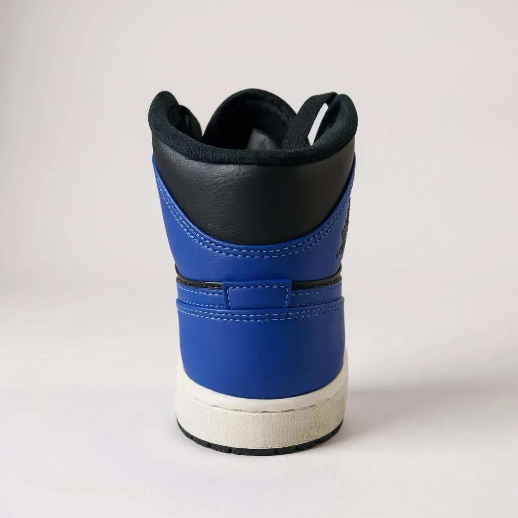 Air Jordan 1 Mid "Black Hyper Royal"